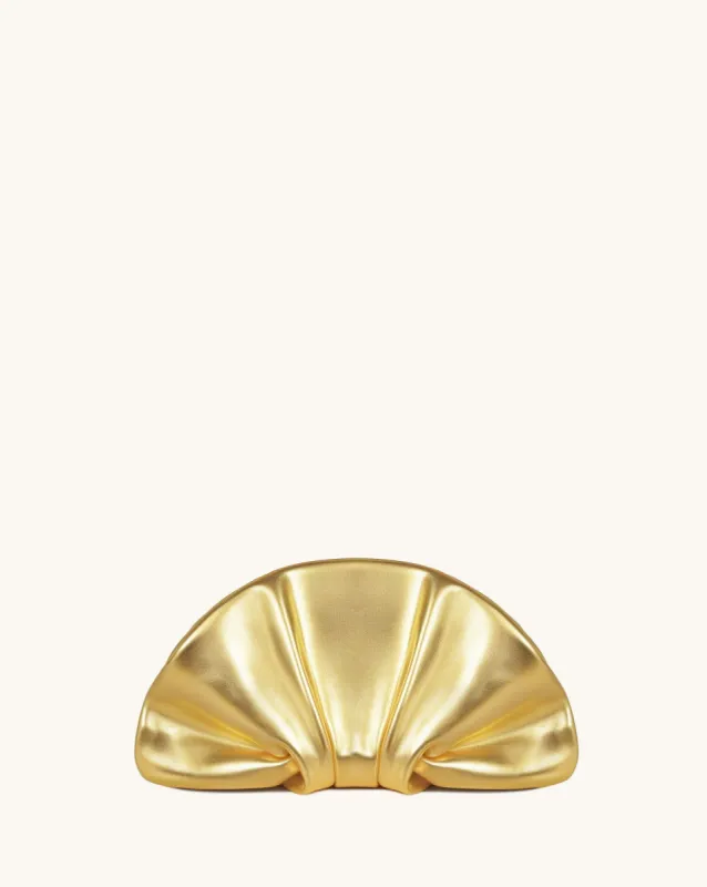 Cataleya Clutch Bag - Gold sold by JW PEI