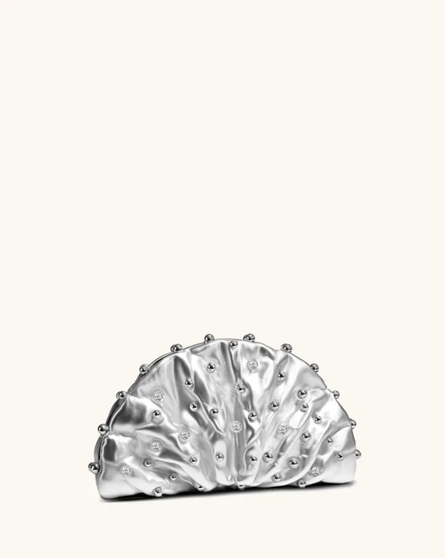 Azalea Clutch Bag - Silver sold by JW PEI