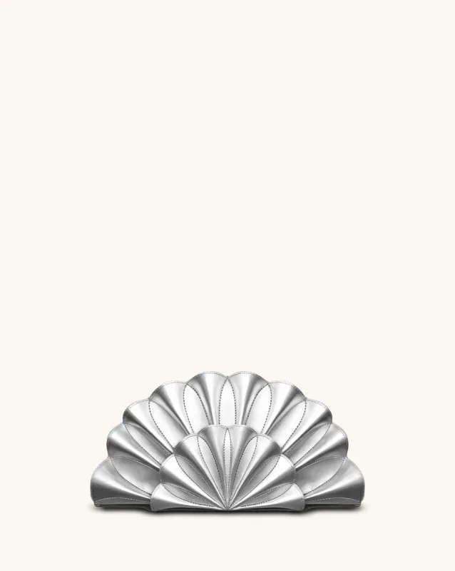 Ayleen Clutch Bag - Silver sold by JW PEI