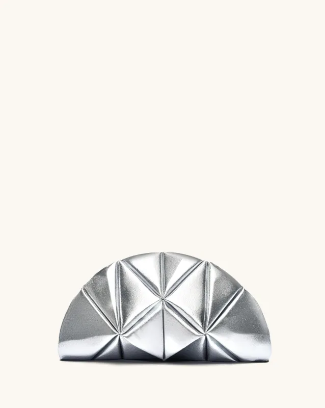 Anastasia Clutch Bag - Silver sold by JW PEI