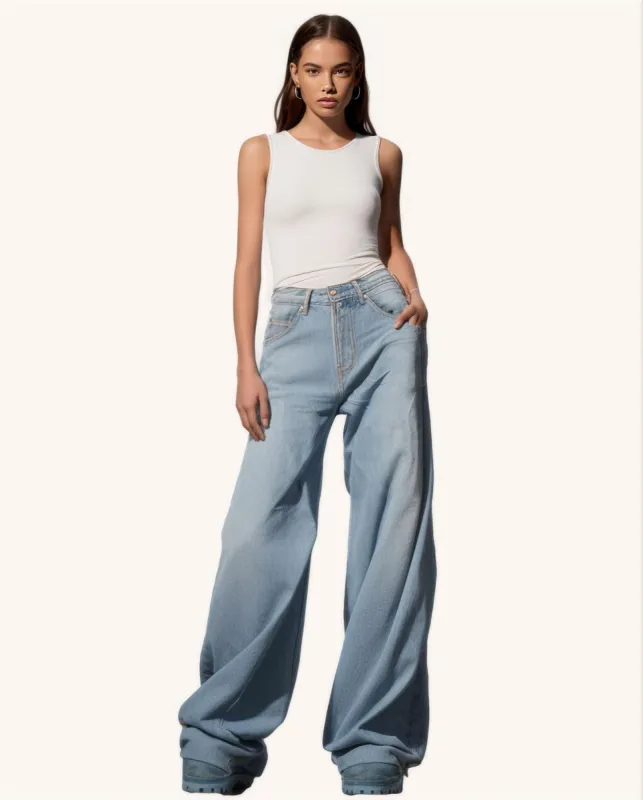 Andi Loose Baggy Jeans sold by JW PEI