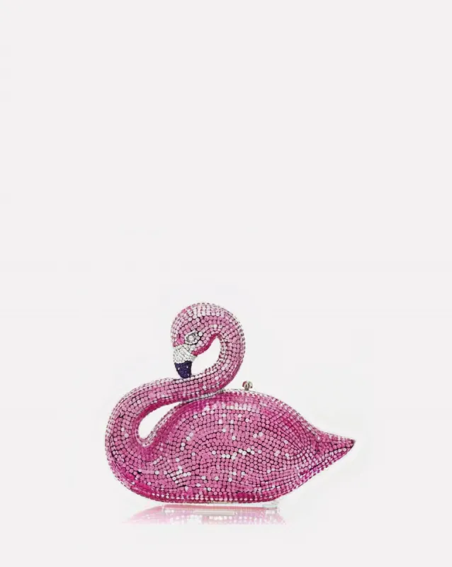 Flame Bird Faux Crystal Clutch - Pink sold by JW PEI