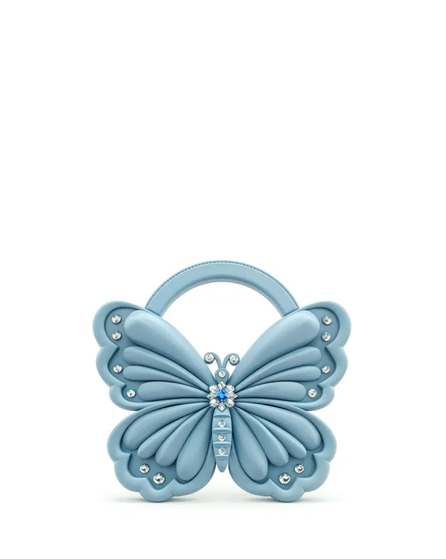 Butterfly Plastic Tote - Blue sold by JW PEI