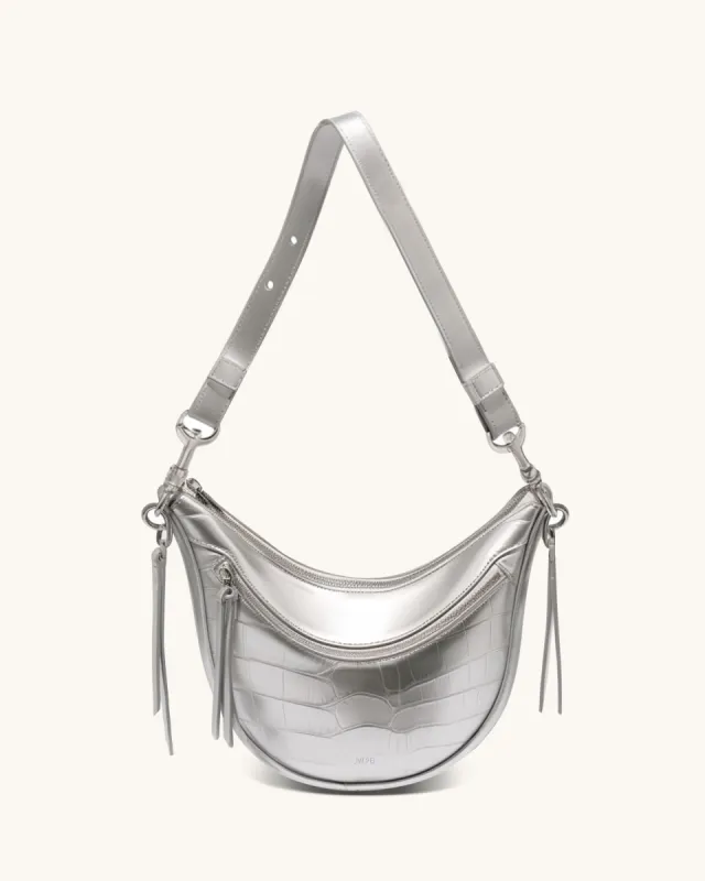 Valarie Crossbody Bag - Silver sold by JW PEI