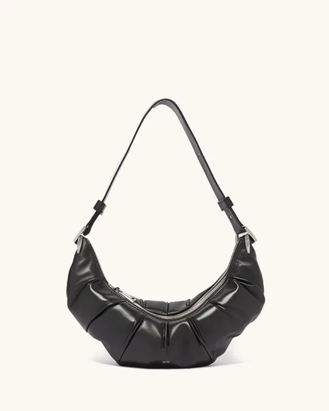 Enid Padded Crossbody Bag - Black sold by JW PEI