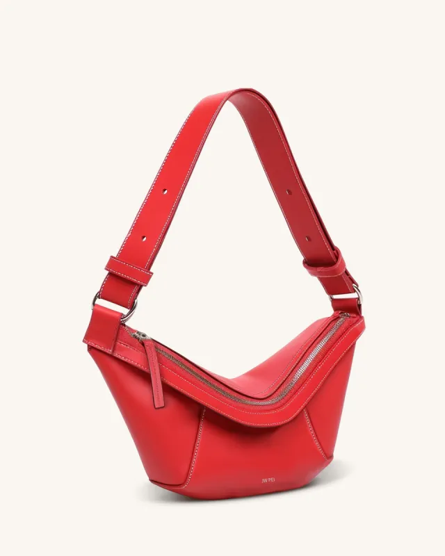 Alaqua Crossbody Bag - Red sold by JW PEI