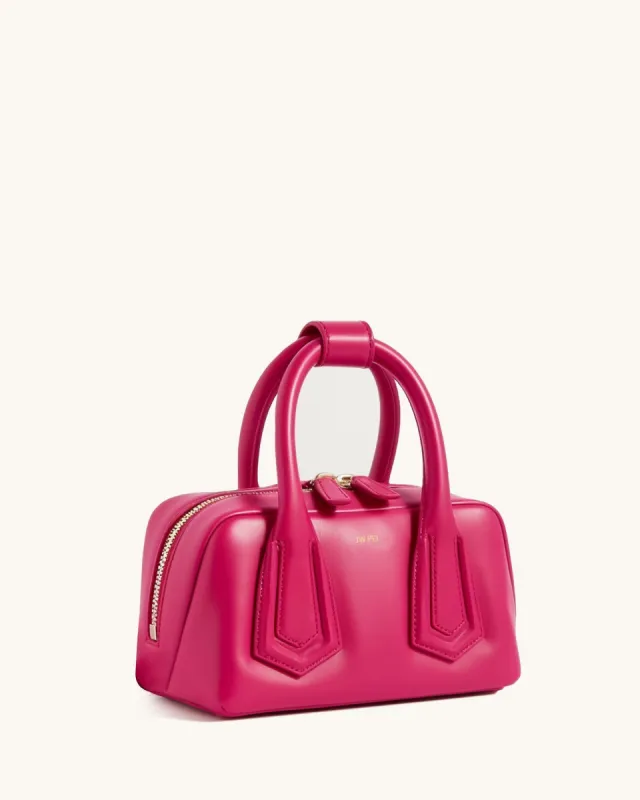 Tamara Top Handle Bag - Magenta sold by JW PEI