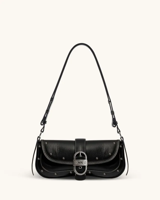 Aarya Shoulder Bag - Black sold by JW PEI