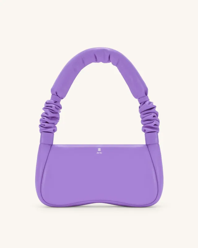 Alison Soft Volume Shoulder Bag - Lavender Purple sold by JW PEI