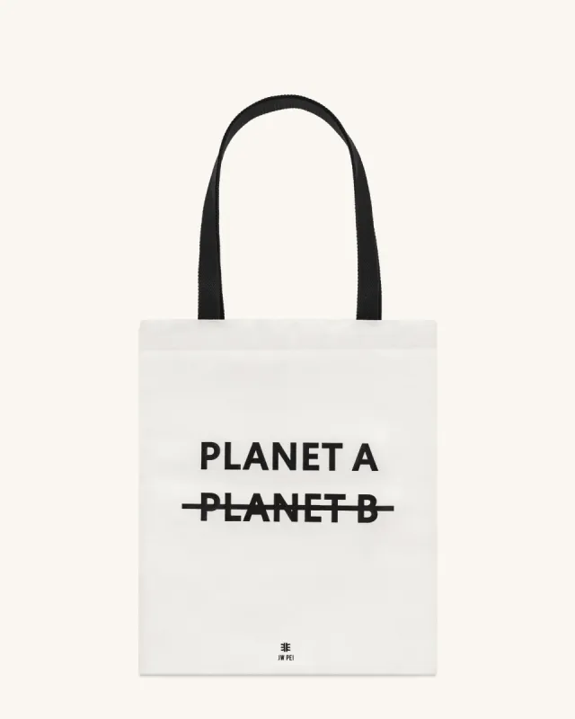 Rayna Cloth Tote Bag - White sold by JW PEI