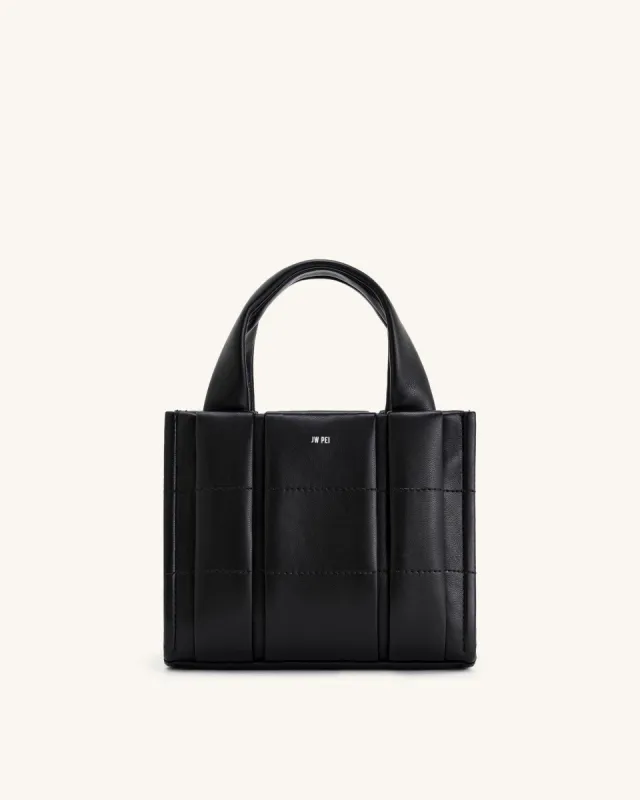 Freya Mini Tote Bag - Black sold by JW PEI