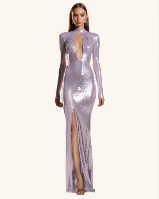 Belle Sequin-embellished Midi Dress sold by JW PEI