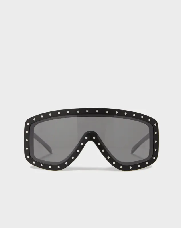 Collins D Frame Sunglasses - Black sold by JW PEI