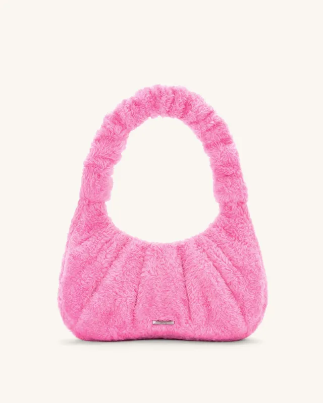 Gabbi Terry Ruched  Hobo Handbag - Pink sold by JW PEI