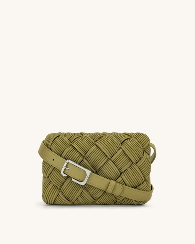 Maze Crossbody Bag - Amber Green sold by JW PEI