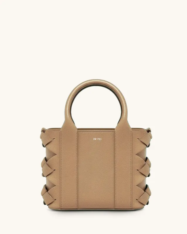 Karsyn Tote Bag - Brown sold by JW PEI