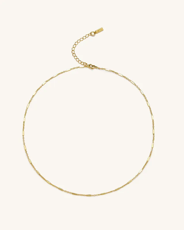 F Chain Necklace sold by JW PEI