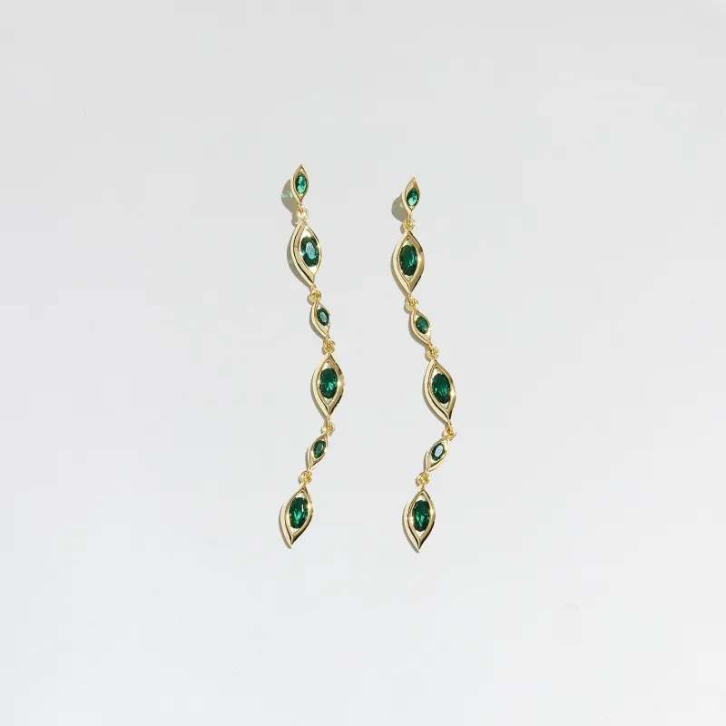 THE MARQUISE DROP EARRINGS sold by The M Jewelers