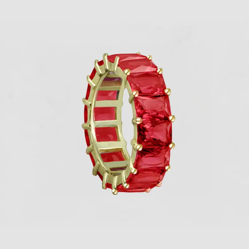 The Red Colored Band sold by The M Jewelers