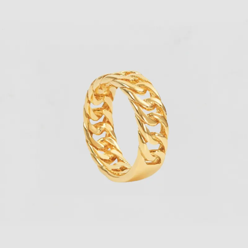 The Cuban Link Ring sold by The M Jewelers