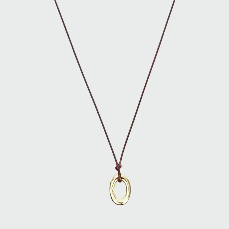 The Saia Cord Pendant Necklace sold by The M Jewelers