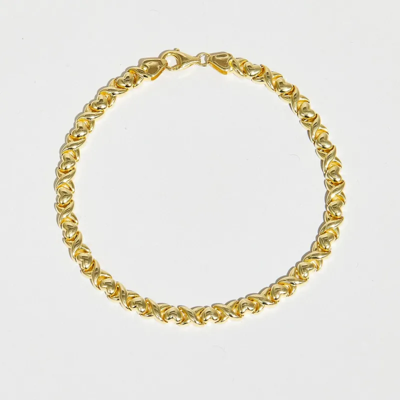 THE XO HEART BRACELET sold by The M Jewelers