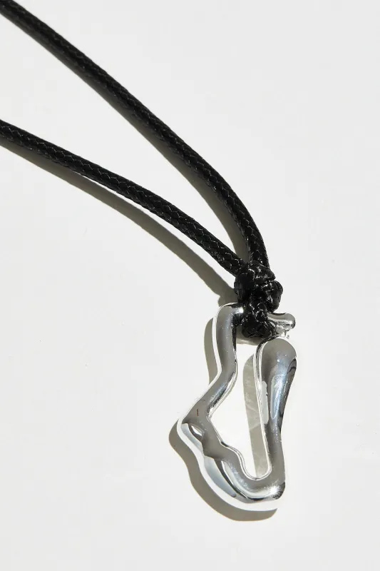 The Kylia Cord Pendant Necklace sold by The M Jewelers