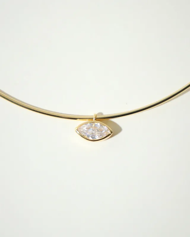 THE MARQUISE PENDANT CHOKER made by The M Jewelers
