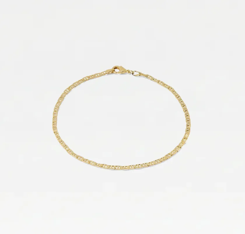 The Mariner Anklet made by The M Jewelers