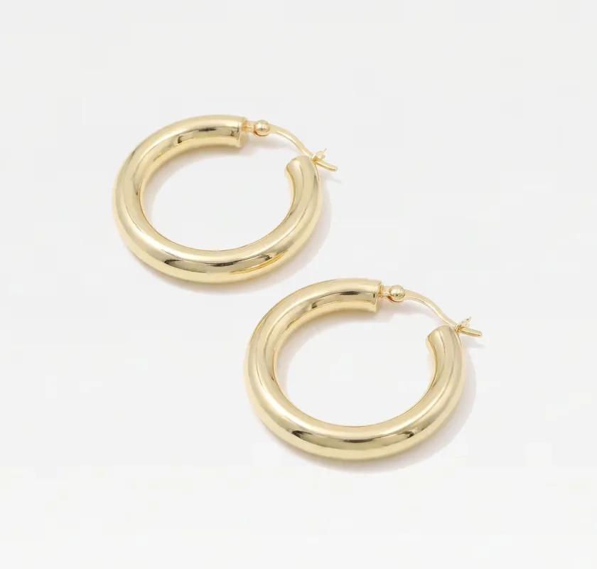 The Large Ravello Hoops sold by The M Jewelers
