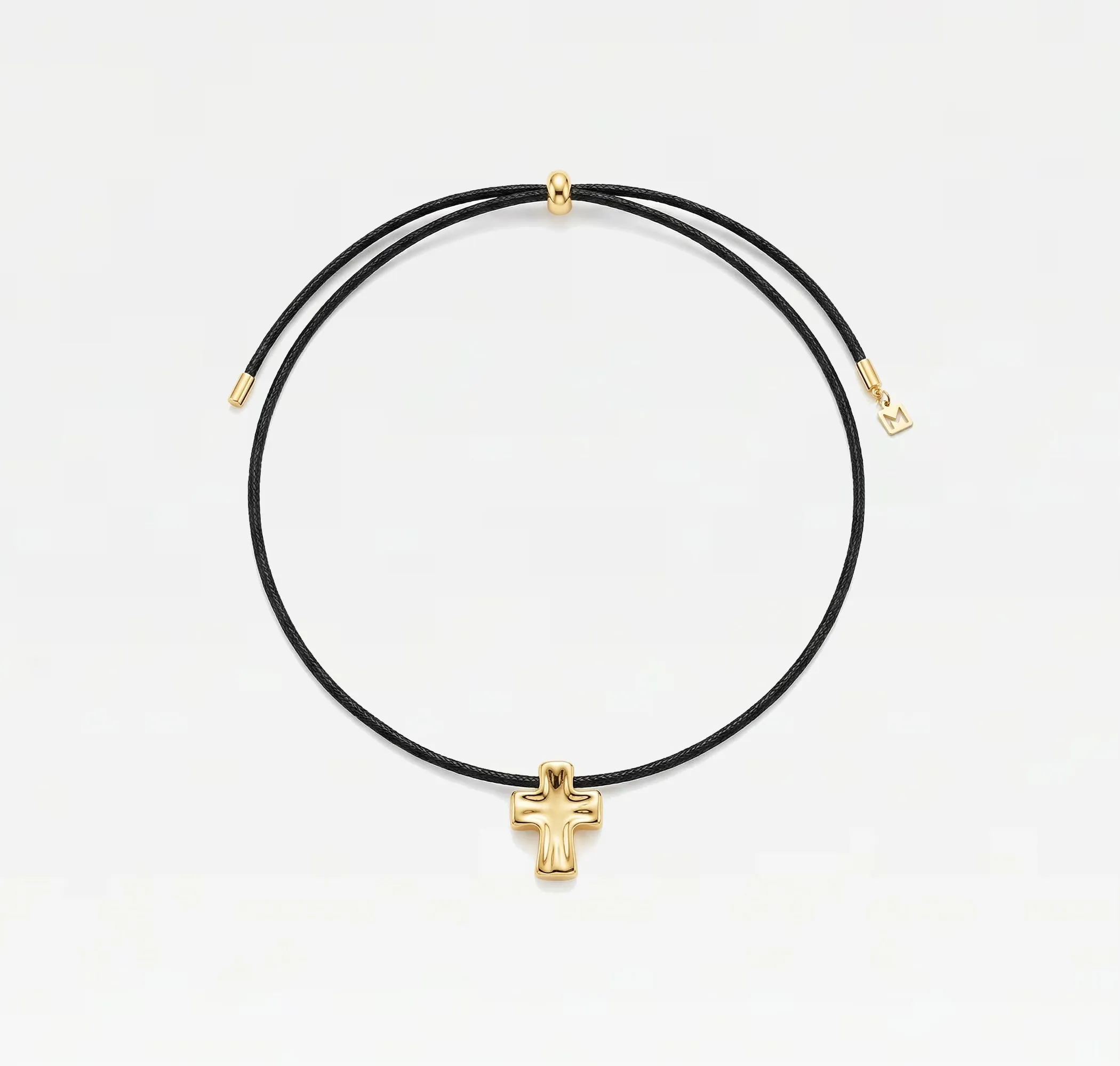 THE CROSS CORD NECKLACE sold by The M Jewelers