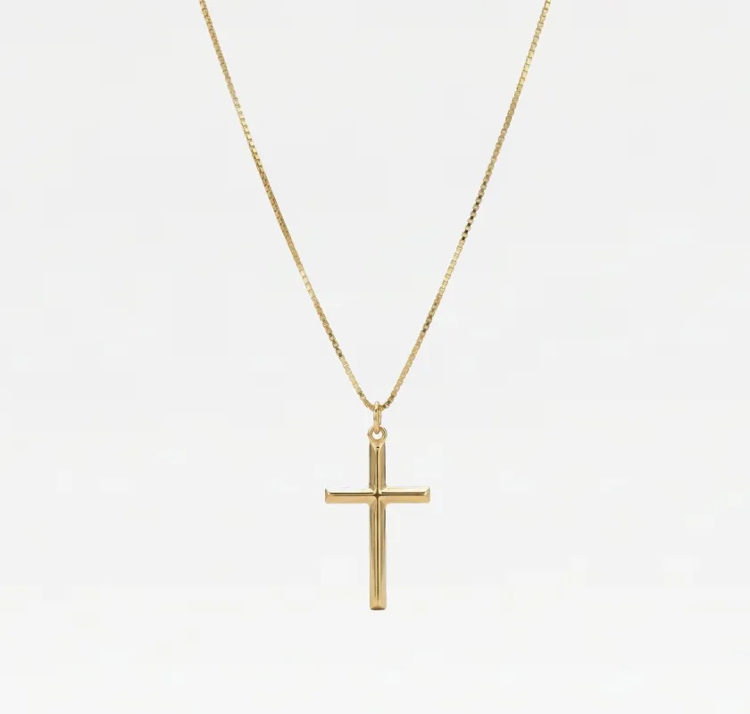 The Cross Pendant Necklace made by The M Jewelers