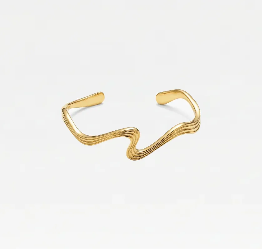 THE WAVE CUFF made by The M Jewelers