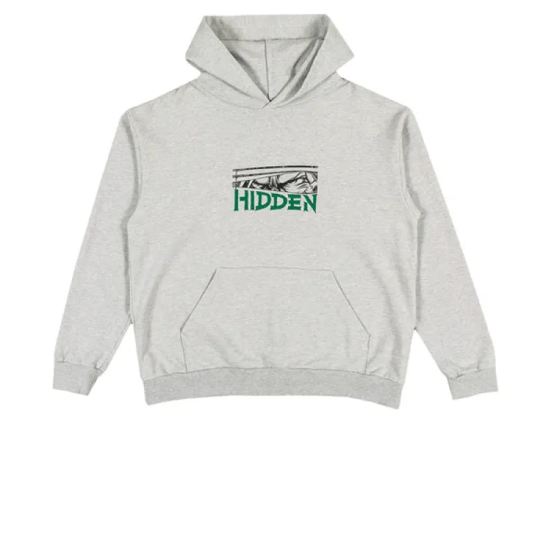 HIDDEN NY BLINDS HOODIE HEATHER GREY FW22 sold by Stay Fresh