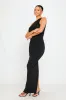 Black Sleeveless Open Back Bodycon Maxi Dress sold by Nothingbutstyle
