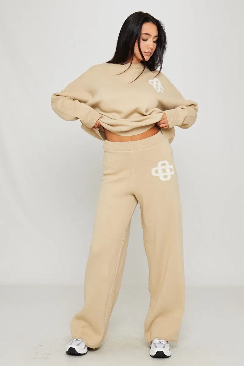 Stone Knit Oversized Swirl Detail Sweater & Joggers Co-Ord sold by Nothingbutstyle product image thumbnail 4