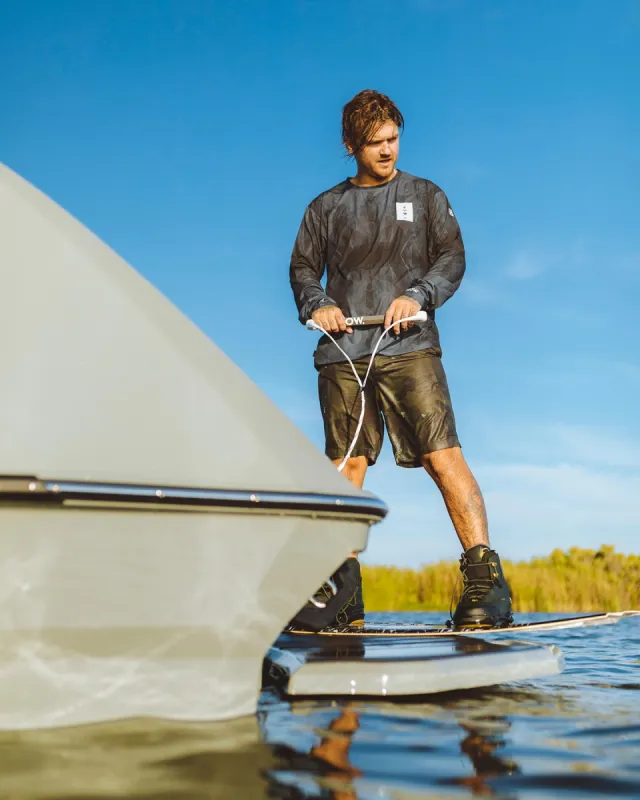 Follow Fw L/S Hydro - Charcoal sold by Follow Wake