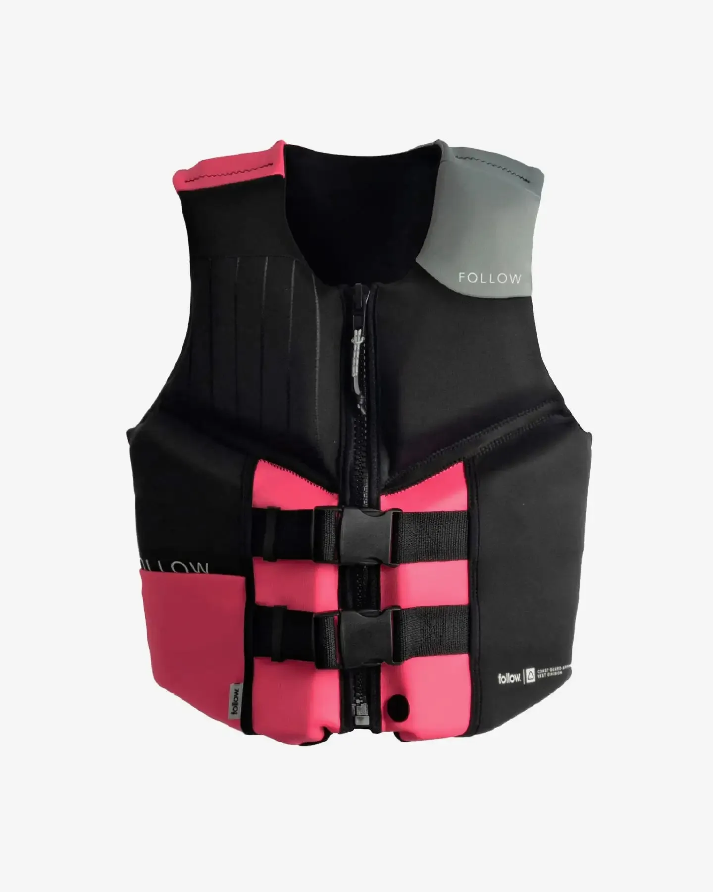 Follow Cure 2 CGA Womens Life Jacket - Pink/Black sold by Follow Wake
