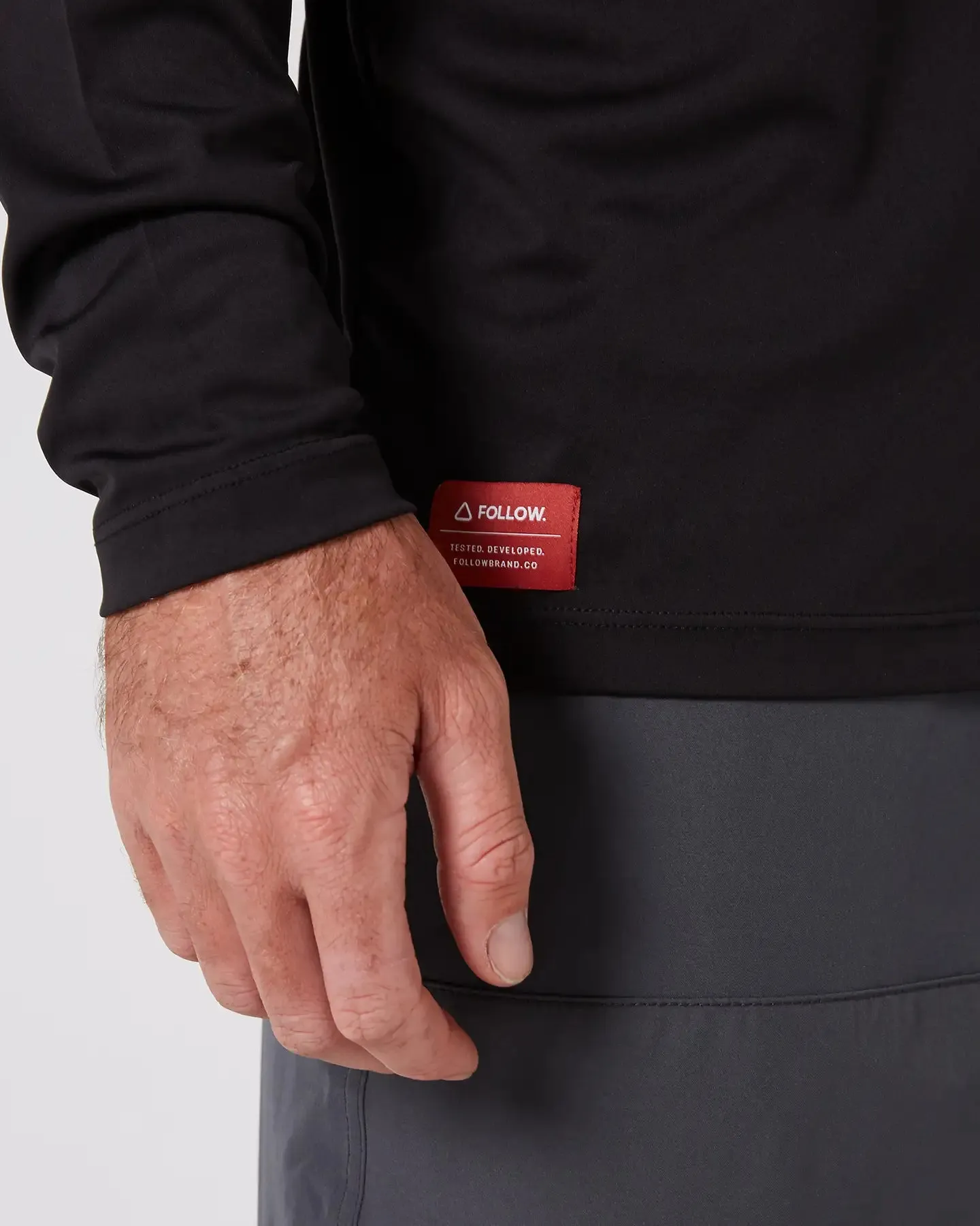 Follow Sun Tee L/S - Black sold by Follow Wake product image thumbnail 5