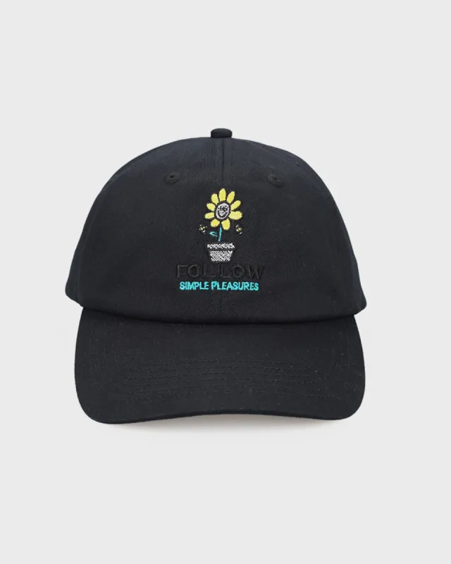Follow Simple Cap - Black made by Follow Wake