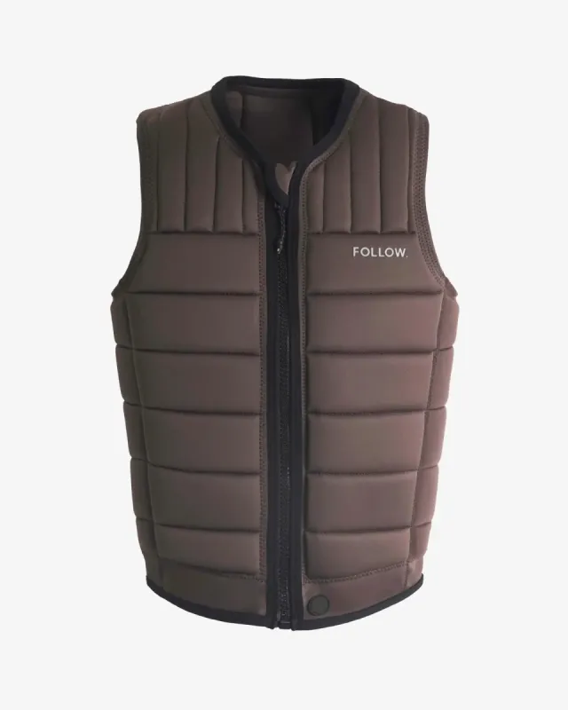 Follow Total Mens Impact Vest - Dark Brown sold by Follow Wake