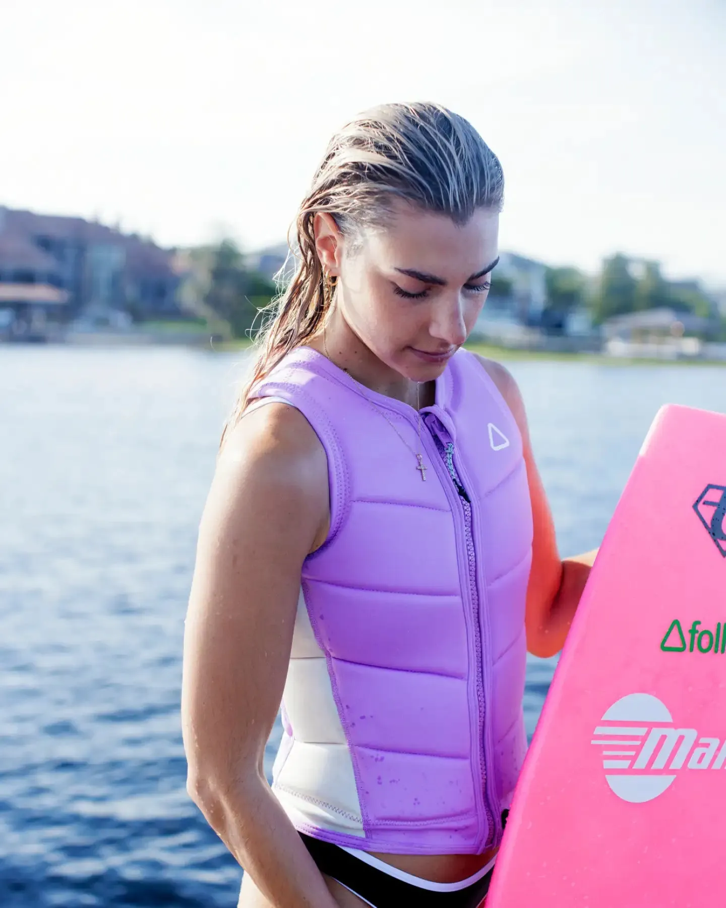 Follow Corp Womens Impact Vest - Purple sold by Follow Wake product image thumbnail 4