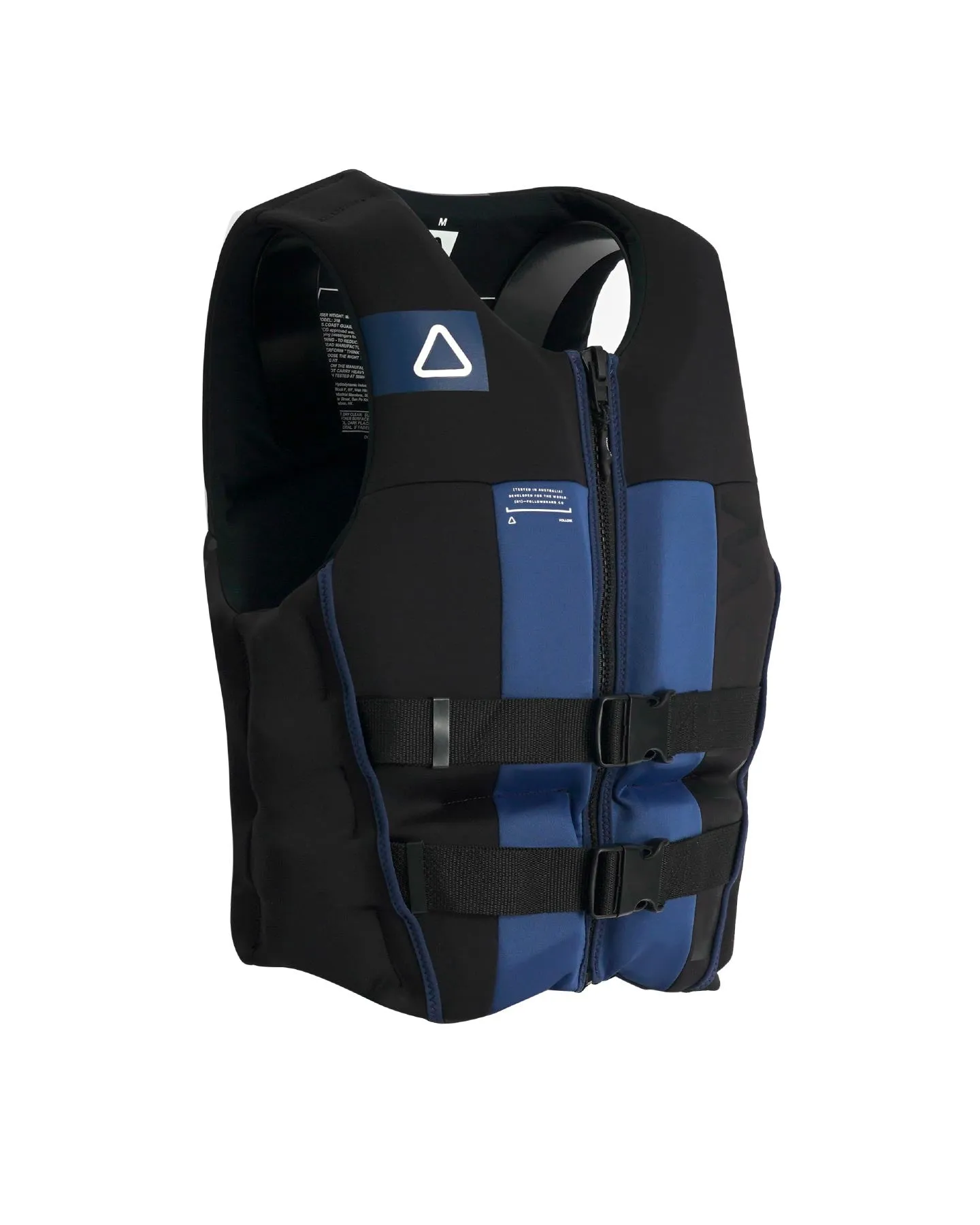 Follow Logo CGA Mens Life Jacket - Black/Blue sold by Follow Wake product image thumbnail 2