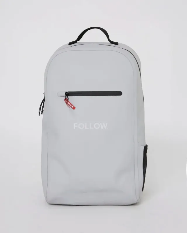 Follow Life Backpack - Light Grey sold by Follow Wake