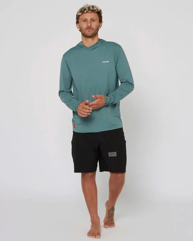 Follow Water Hood L/S - Olive sold by Follow Wake