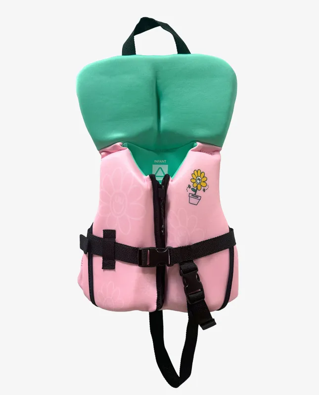Follow Grommy CGA Infant Life Jacket- Pink sold by Follow Wake