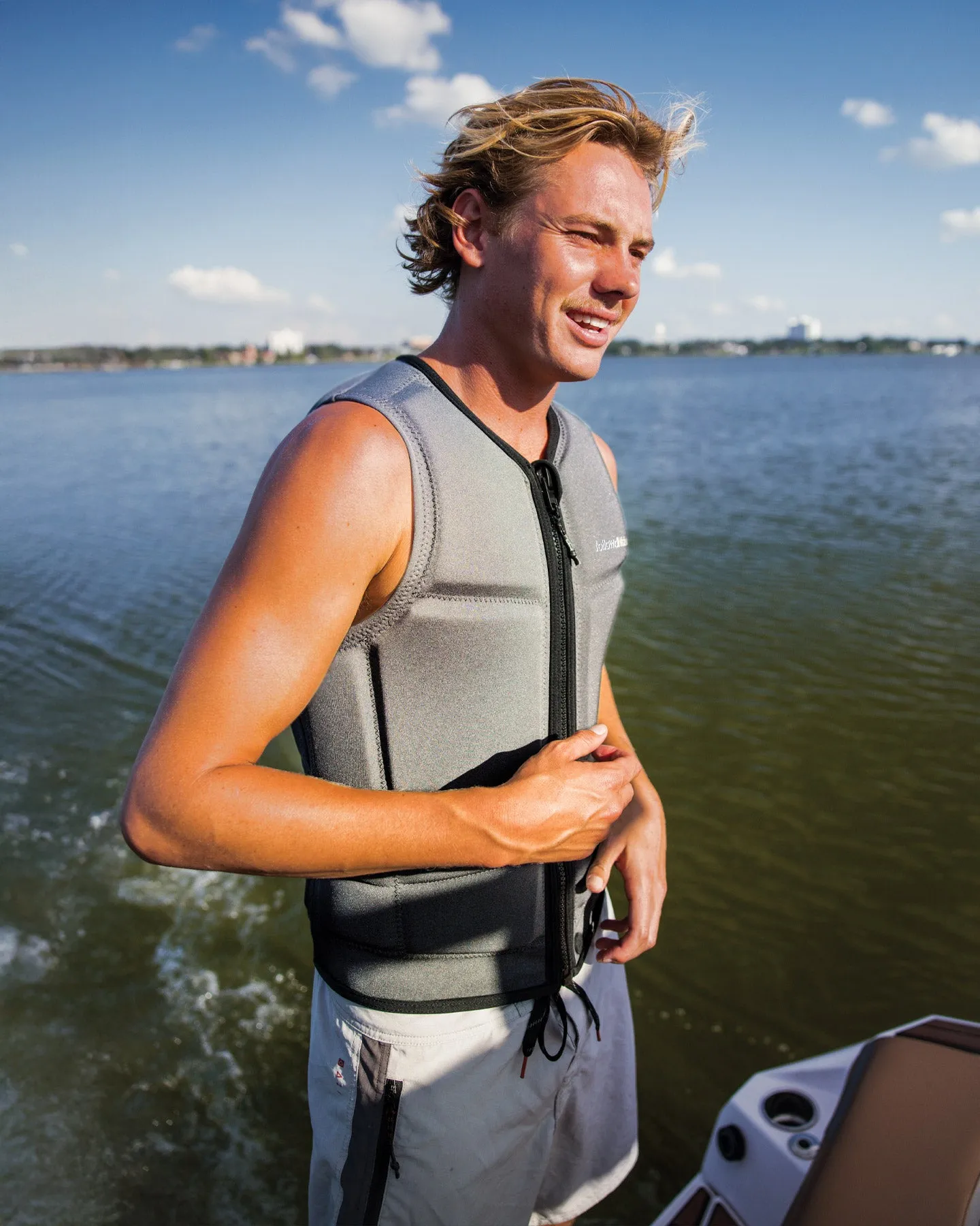 Follow Division 2 Mens Impact Vest - Grey sold by Follow Wake product image thumbnail 2