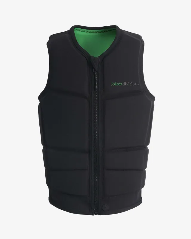 Follow Division 2 Mens Impact Vest - Black/Green sold by Follow Wake