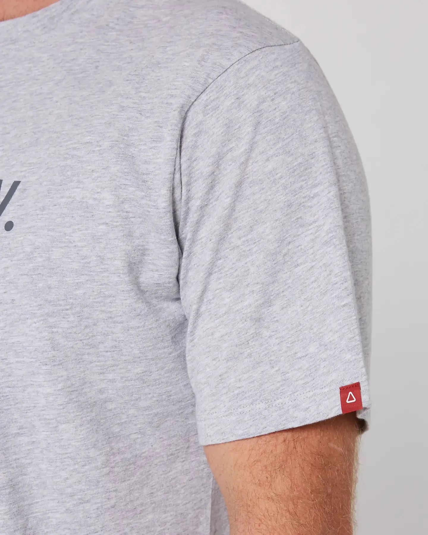 Follow Logo Tee - Grey Heather sold by Follow Wake product image thumbnail 5