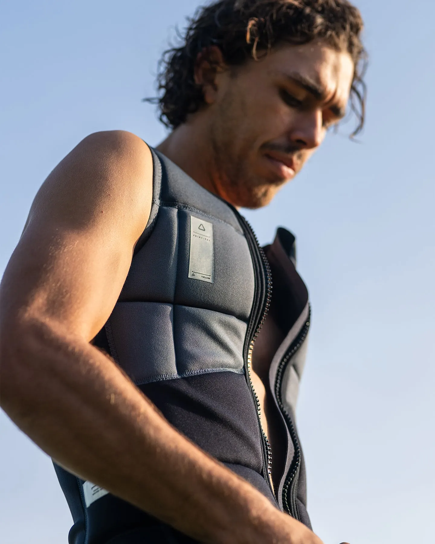 Follow Principal Impact Vest - Charcoal sold by Follow Wake product image thumbnail 3